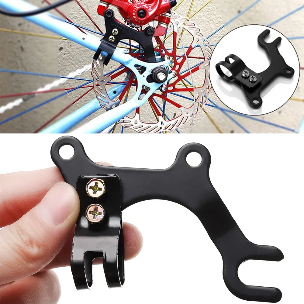 1PC Bicycle Disc Brake Modification Bracket Frame Adapter Holder Mountain Bike Converter V Brake Rack Outdoor MTB Accessories