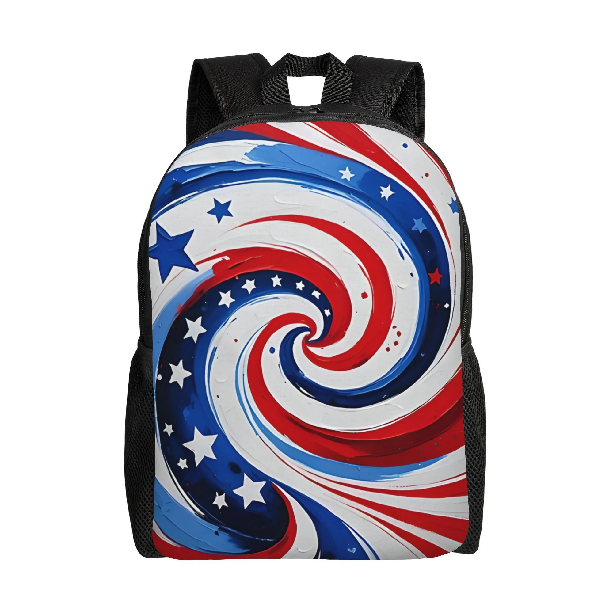 1 bolso ligero American Roll Tote, adecuado para senderismo, bolso de hombro duradero, adecuado para trabajadores de oficina, bolso escolar, cumpleaños