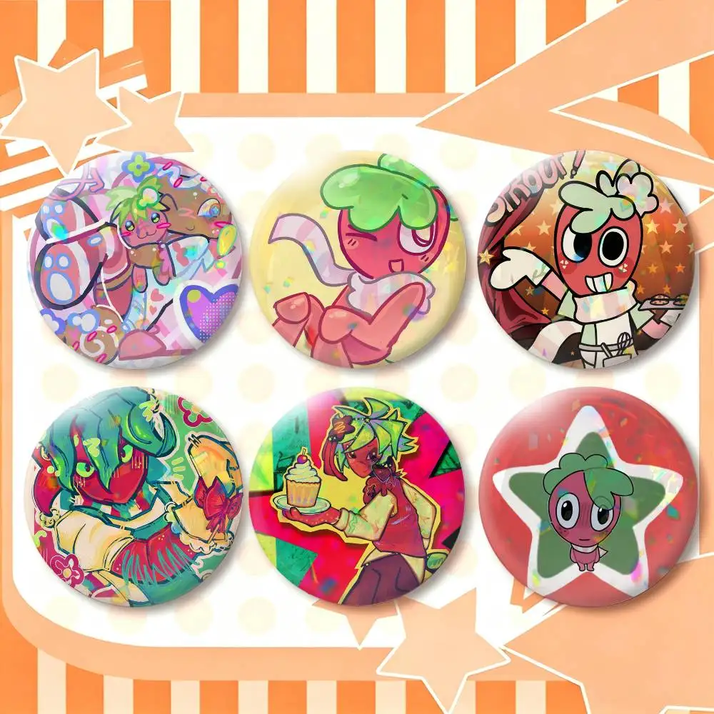 Sprout D-Dandys W-World  25 32 44 58 75mm Badges Personalized Round Brooches Pins Accessory Gift