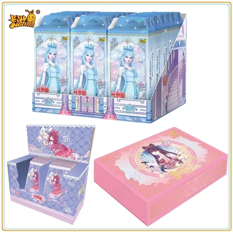 KAYOU Ye Loli Trading Card Crystal Diamond Bag Dream of Chenxing Fantasy 10 limit Children Gift Toy Gift Rare Collections Cards