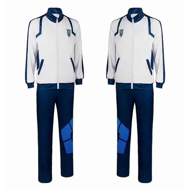 Nuevo 2025 Blue Lock Reo Nagi Bachira Isagi Chigiri Cosplay disfraz ropa deportiva con cremallera chándal sudadera con capucha coche de Halloween ☆ ★ ☆ ★ qq