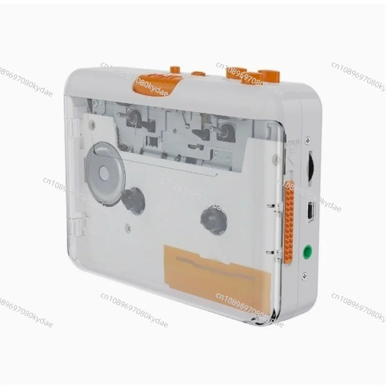 Tape To MP3 Cassette Ezcap218SP Yellow and White Cassette Converter Cassette Player Walkman