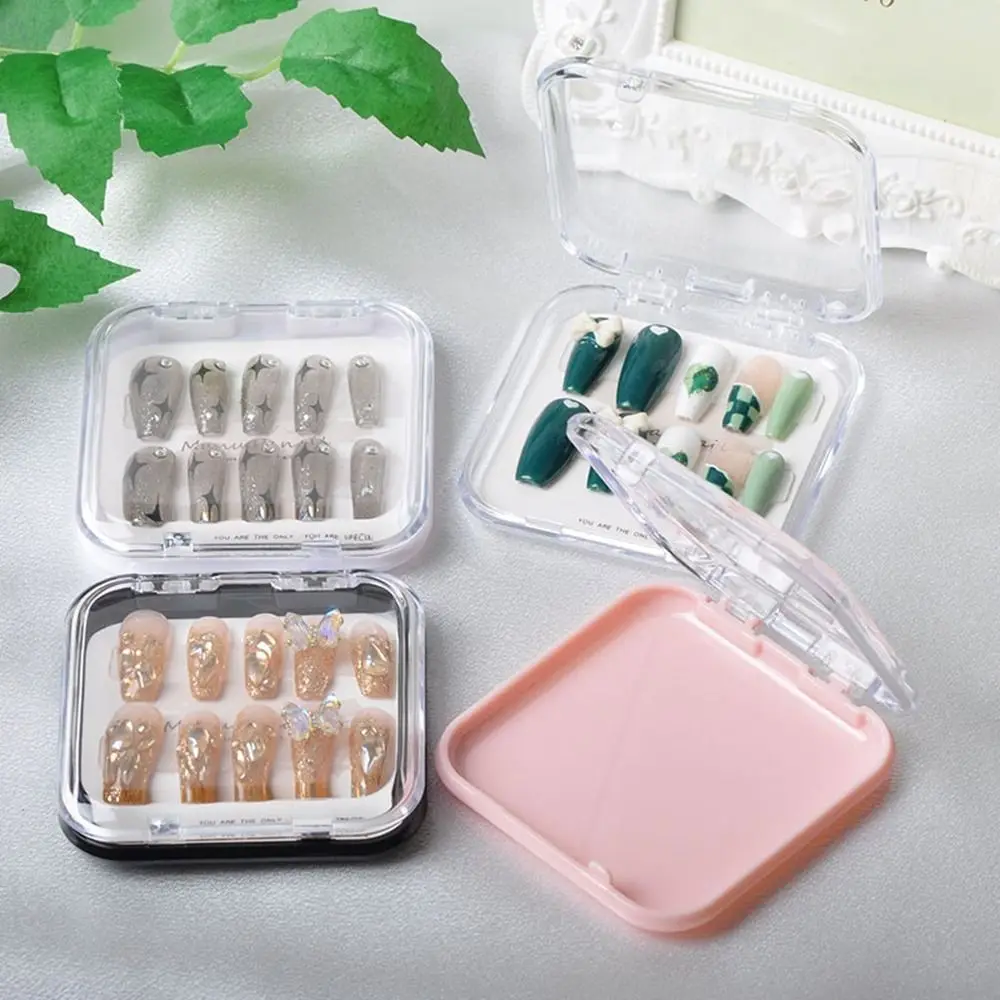 Multi-função Jewelry Case, Nail Box, Desktop Organizer, Jewelry Storage Box, Clips Container