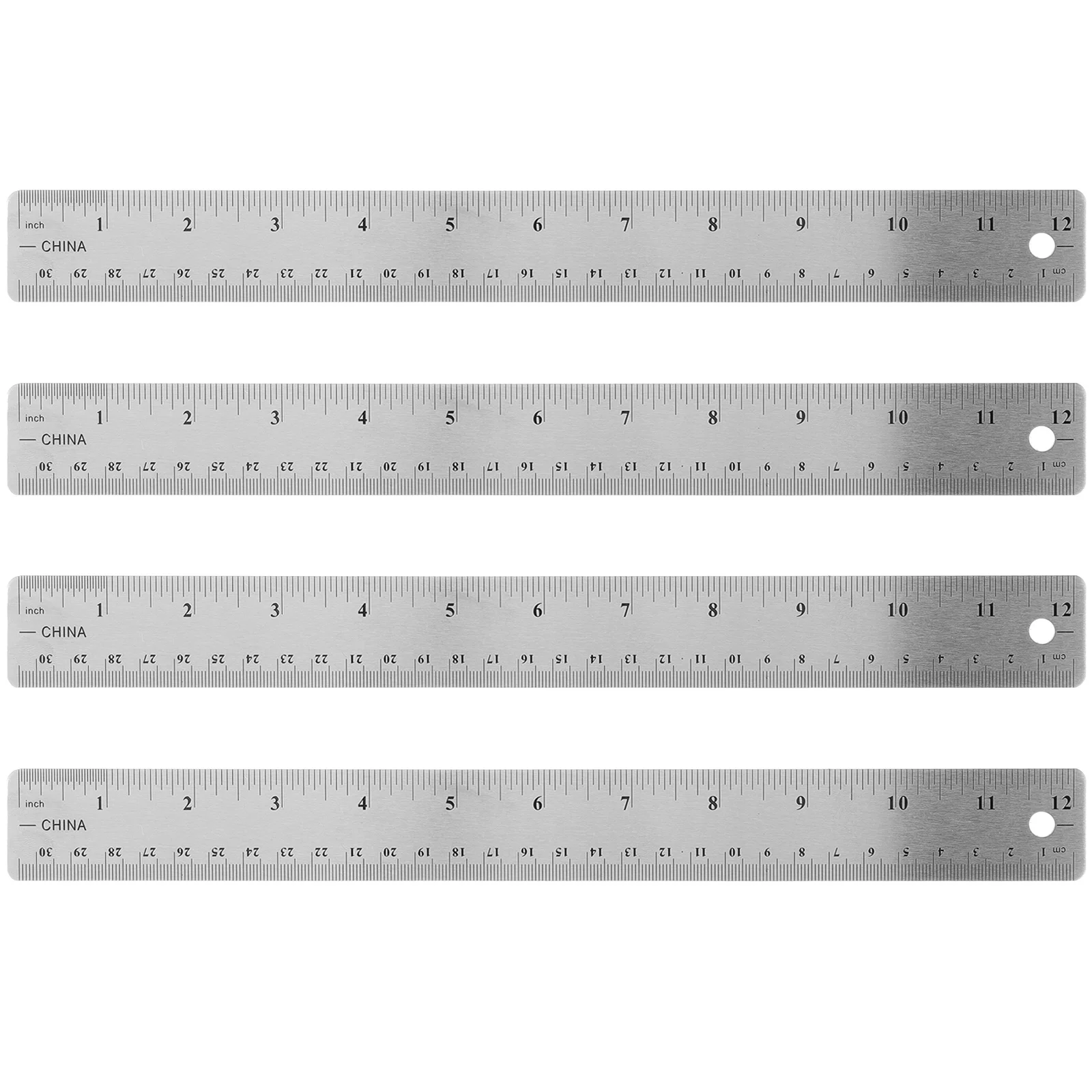 4 قطعة - مساطر دعم الفلين المقاومة مقياس دقيق مقاوم للصدمات والسقوط أداة قياس الطالب متعددة الوظائف #5