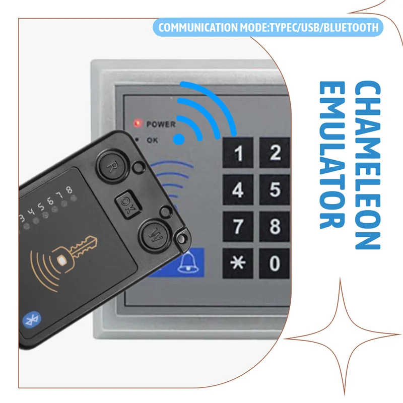 -A25M 13.56MHZ/125KHZ Emulador de cartão inteligente compatível com ferramenta NFC para emulador de sistema RFID
