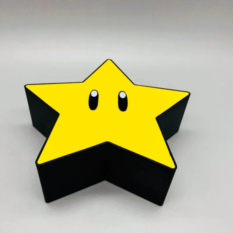 LED Star Light Desk Decor Lamp, USB Rechargeable Night Light with Music & Sound Control for Home Decor & Gifts