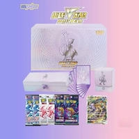 2025 Pokemon Trading Cards Game - Charizard VStar & Mewtwo Simplified Chinese Edition 8.0 Collectible Suit Gift Box Child's Toys