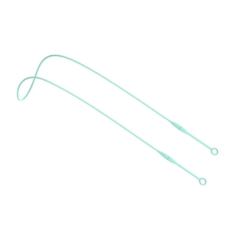 Гибкий шнурный ремешок для спортивного трудового шнурного шнура с затычками для ушей