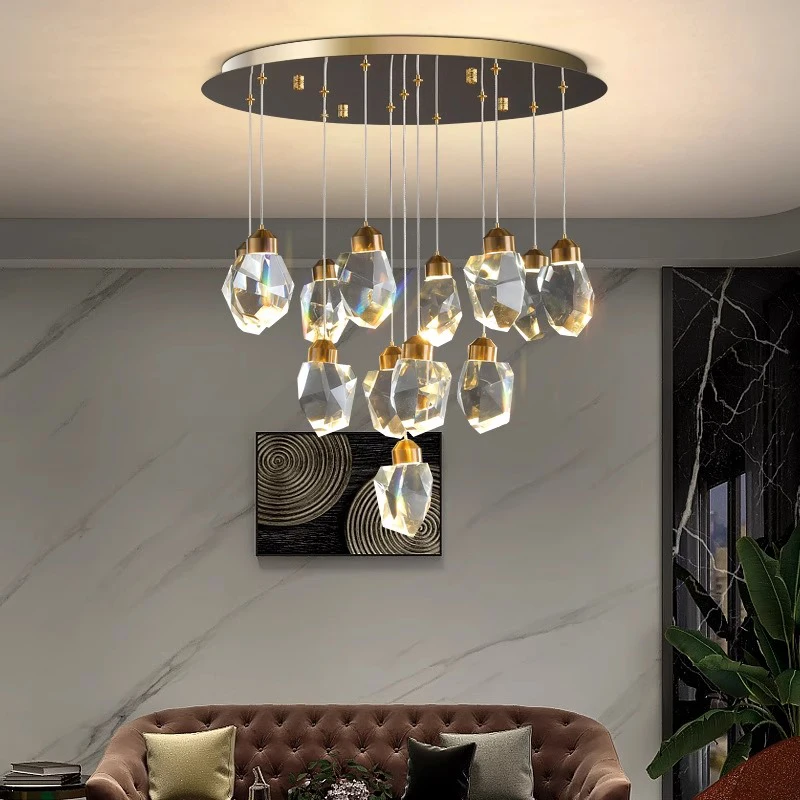 

Modern crystal chandeliers indoor lighting Ceiling lamp hanging lights led chandeliers for the living room indoor lighting
