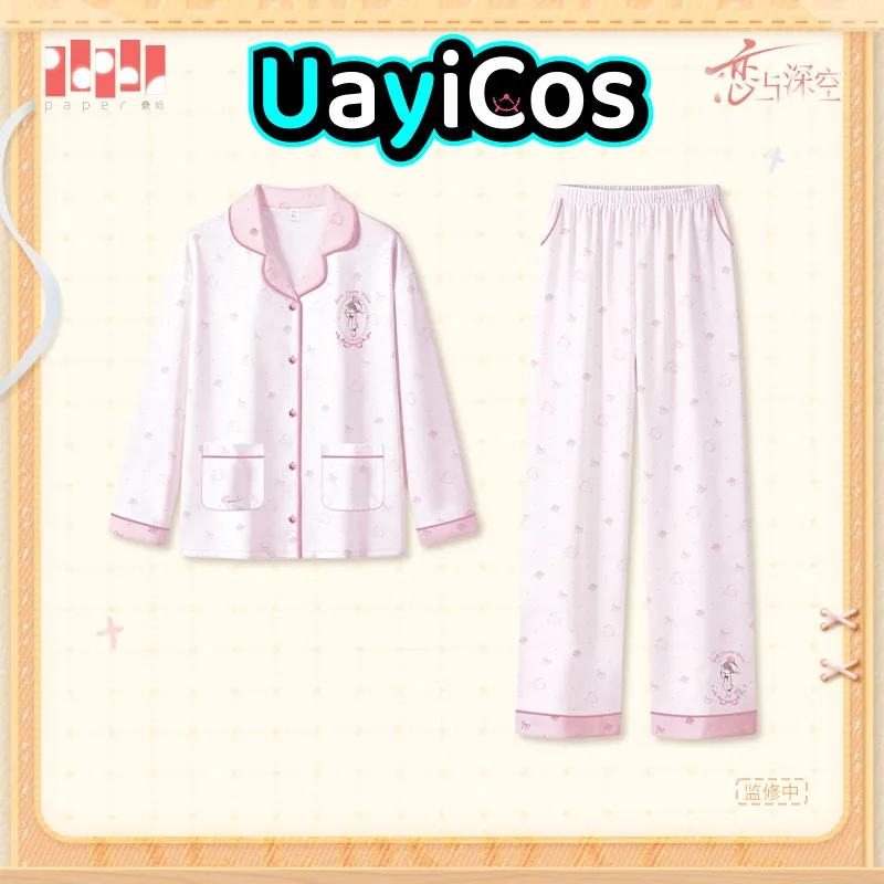 Official Love and Deepspace Sylus Caleb Rafayel Pajamas Home Wear Casual Long Sleeve Outfit Sweet Dreams Lover Series Cosplay An