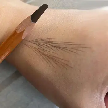 Sheziプロフェッショナルアイブロウペンシル、アイメイクアーティスト、防水ワイルドアイブロウペンシル、ラインデザイン、ルートとブランチ、1アートショー