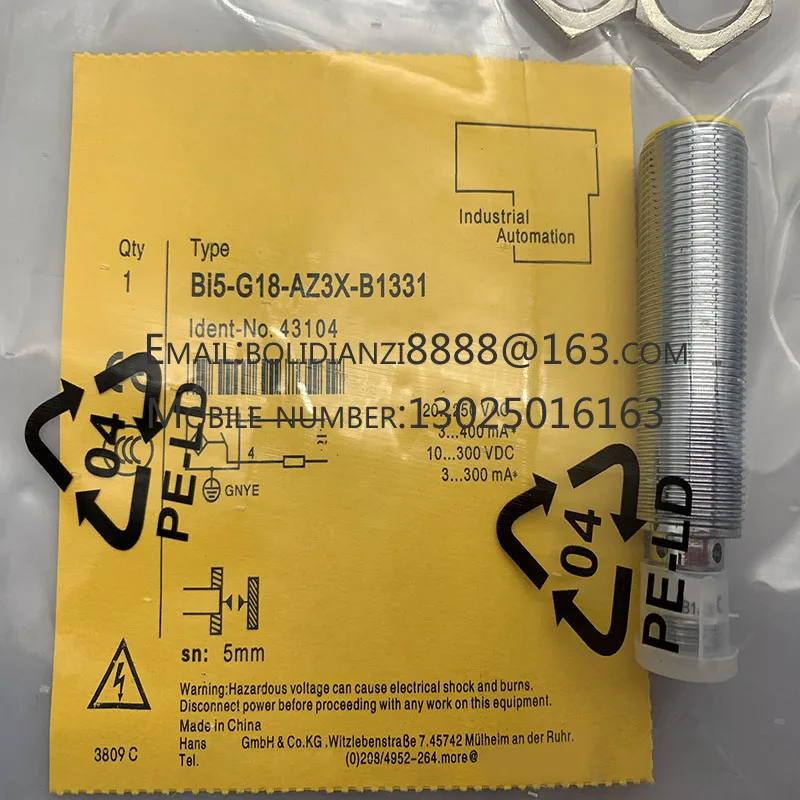 

The brand-new original sensor BI5-G18-AP6X-B1341 One year warranty in stock