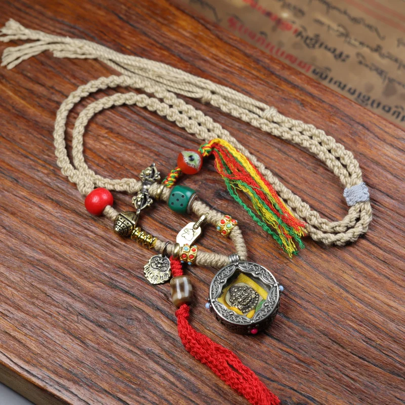 collar-de-cuerda-de-algodon-tibetano-hecho-a-mano-amuleto-de-buda-caja-colgante-gau-borla-estilo-etnico-colgante-thangka