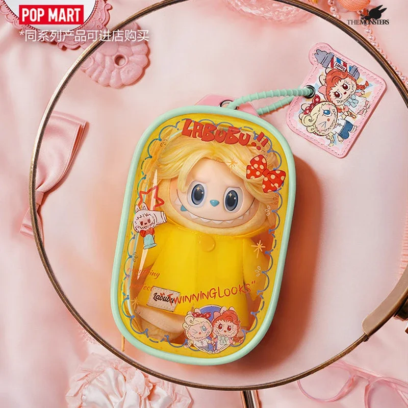 Image of POPMART LABUBU THE MONSTERS Friseursalon-Serie Puppen-Display-Tasche Blindbox Überraschungstasche Spielzeug Puppen Actionfiguren Anime-Ornamente Sammlung