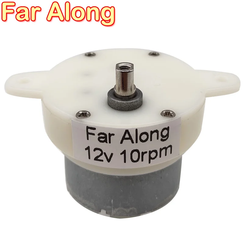 1 Piece JS-40 DC Micro Gear Motor 12V 24V Small Mute Geared Motor Suitable For Display Stand Decorative Light Stage Light etc.