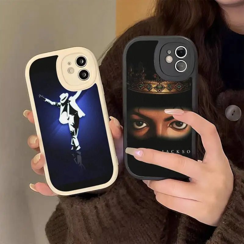 Michael Jackson piosenkarz Etui na telefon Twarde skórzane etui na telefon iPhone 13 12 Mini 11 14 Pro Max Xs X Xr 7 8 Plus 6 6s Se 2022