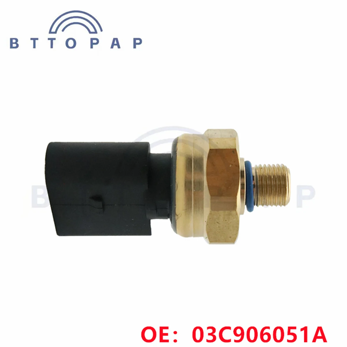 

03C906051A Fuel Pressure Sensor For Volkswagen Passat Touareg Audi Q7 Sedan 4-Door 3.6L V6 GA Auto Sensors I01046038 3C906051A