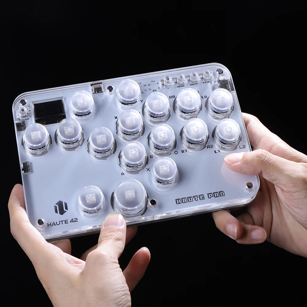 Haute42 gamerfinger hitbox regulátor arkáda joysticku ulice bojovat tyčinka arkáda pro PC /ps3/ ps4 /switch mini hitbox klávesnice