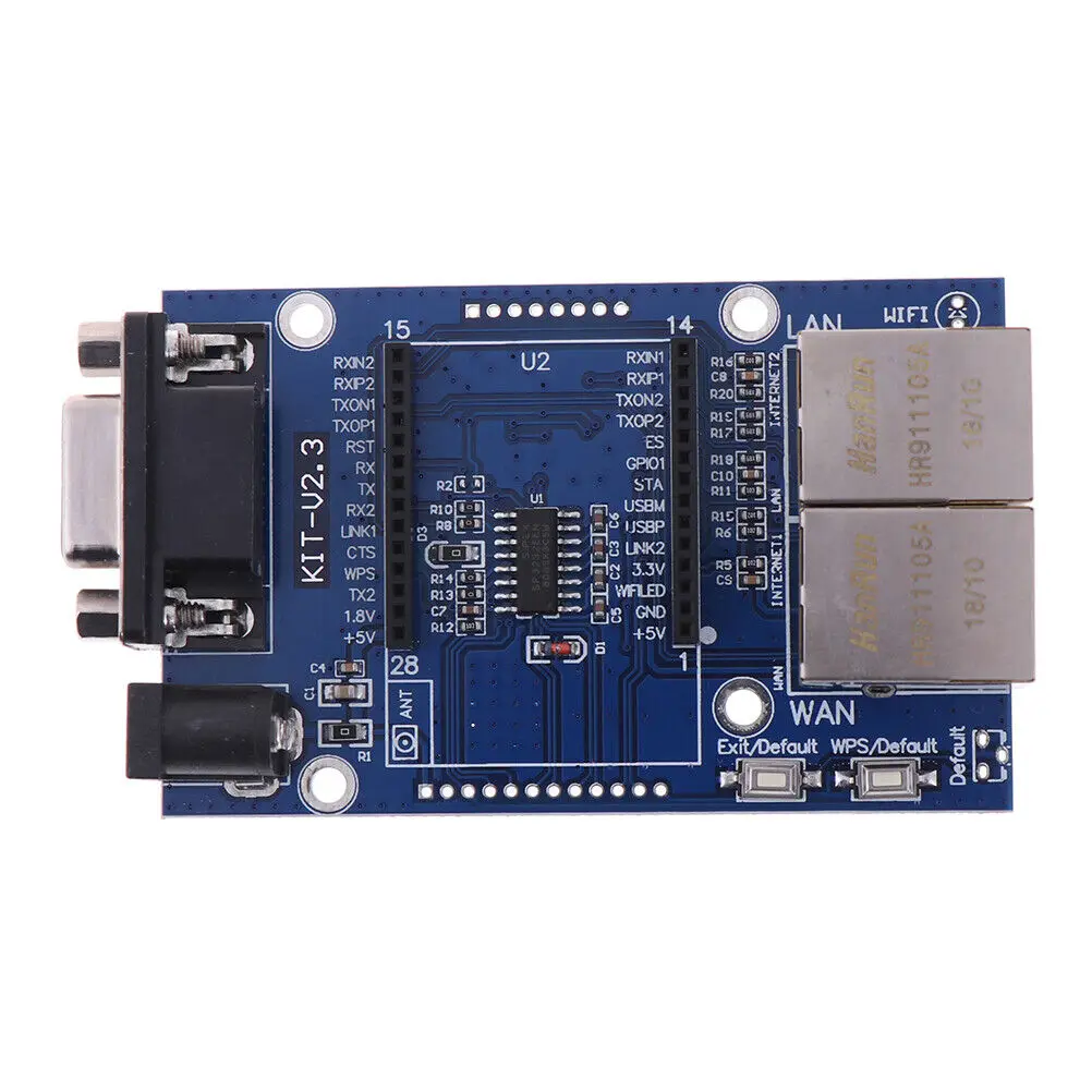 Imagem -04 - Módulo Conversor Ethernet Hlk-rm04 ip Tcp Uart Serial Rs232 para Wan Lan Wifi