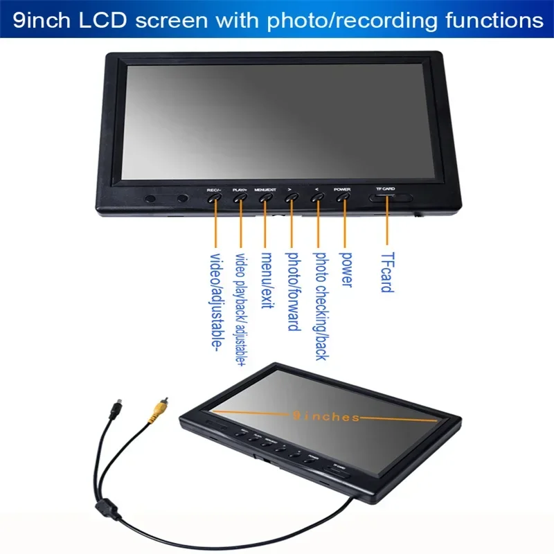 Best sell 9inch Display Screen Sewer 16 GB DVR Video Industrial System for Outdoor Drain CMOS Box C