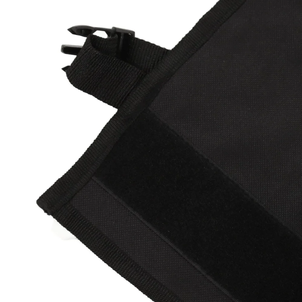 yes600D Oxford Cloth Roll Up Tool Bag Large Capacity Portable Tool Organizer Bag Rollable Detachable Pockets