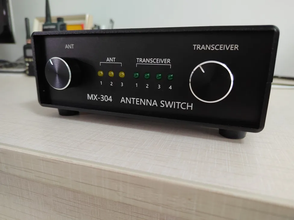 AISANRAY New MX-304 Antenna Switch SDR Transceiver Switch for Three Antennas and Four Transceivers Switcher