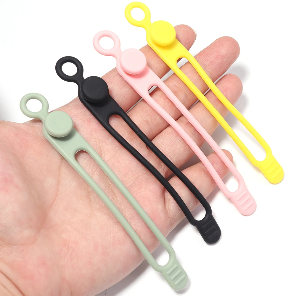 4 stuks/lot Kleurrijke Silicon - Travel Cable Organizer recensie en prijs