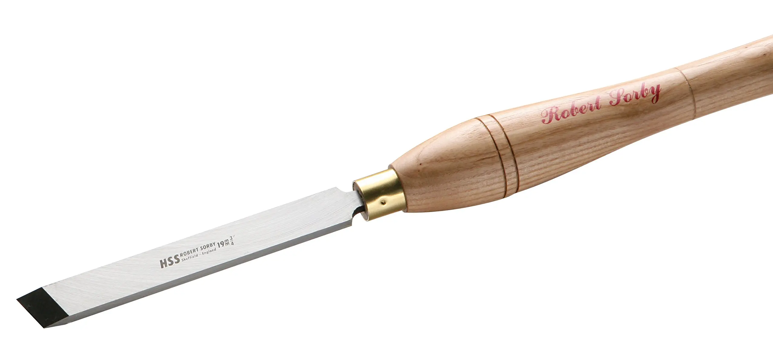 1 inch Wide Rectangular Standard Skew Dual Bevel Chisel Overall Length 18 1/4 inches 810H-1