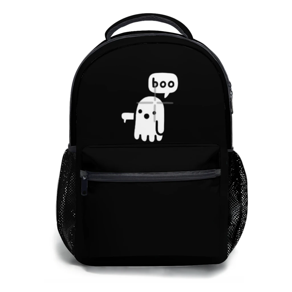 

Ghost Of Disapproval New Female Fashion High Waterproof College Backpack Laptop Travel Book Bag 17inch