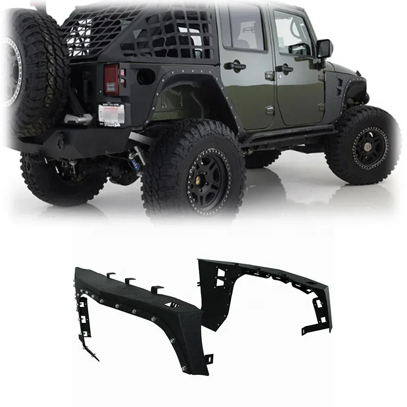 

Spedking High Quality Products Fender Flares Steel Material For Jeep Wrangler JK 2007-2017 Car Fenders