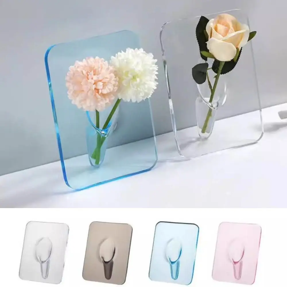 New Art Hydroponic Flower Arrangement Utensils Acrylic Decoration Ornaments Nursery Pots Picture Frame Vase