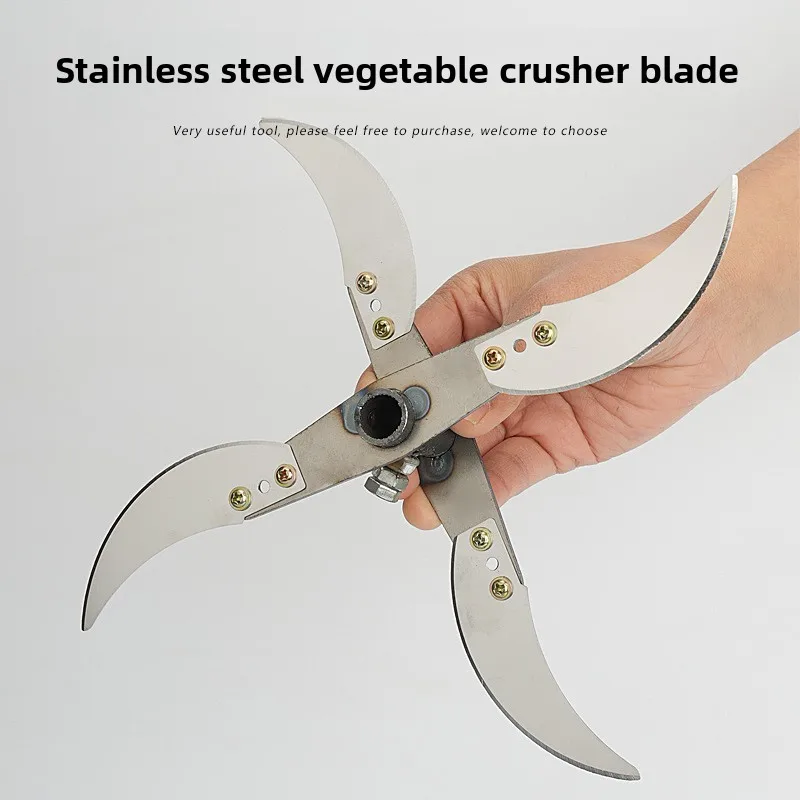 Vegetable Fruit Chopper Cutter Farming Grass Shredder Agricultural Knife Replacement Blades Farm Chicken and Duck Feed Crusher