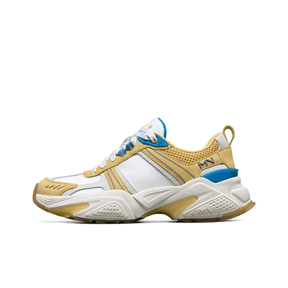 

Skechers Kraz Yellow/White/Blue Women's 133001-YLW