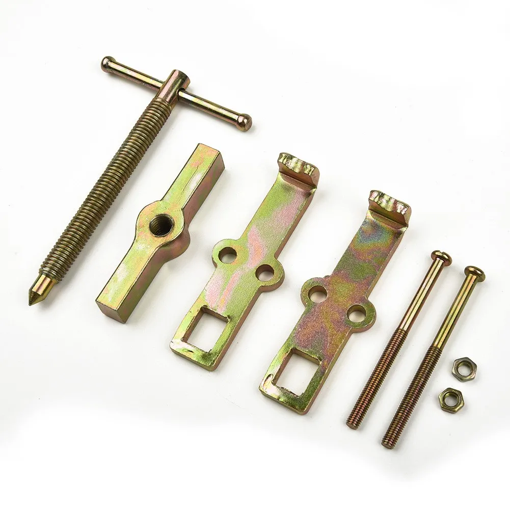 Polea de engranaje de 2 mandíbulas de acero de alto carbono, rodamiento de pierna pequeña, herramienta de removedor mecánico grande, alta calidad de moda, 3 pulgadas