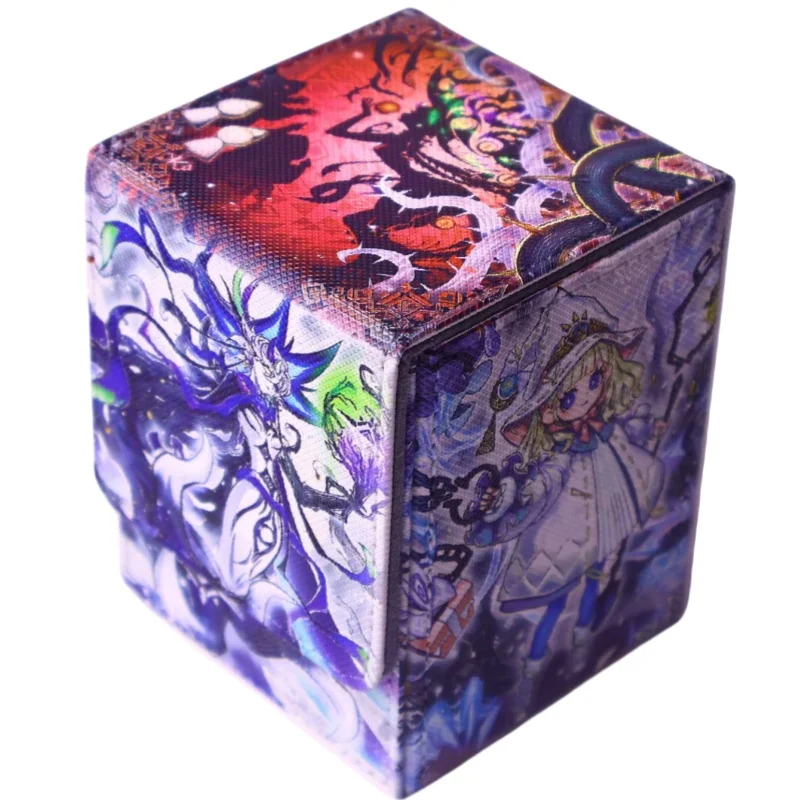 Diabell Queen of the White Forest Elzette Yu-Gi-Oh! Card Case Diy Quality Leather Action Toy Figures Game Collection Storage Box