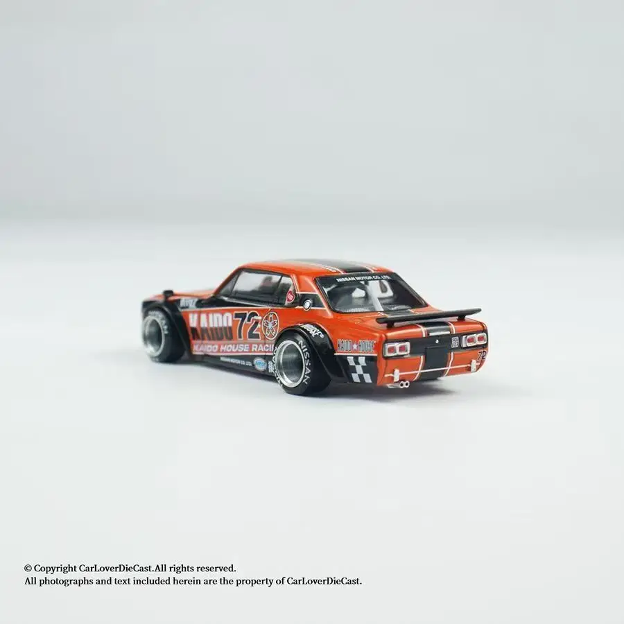Kaido House MINIGT 1:64 Nissan Skyline2000GT-R (KPGC10), modelo de coche fundido a presión, regalo de colección