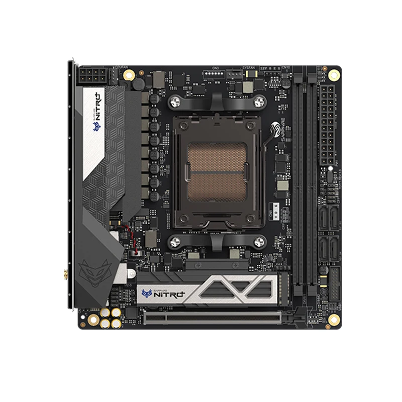 Placa base Sapphire NITRO + B650I WIFI Ultra Platinum AM5 DDR5 2 * M.2 tpye-c ITX placa base para AMD B650 AMD Ryzen 7000 series