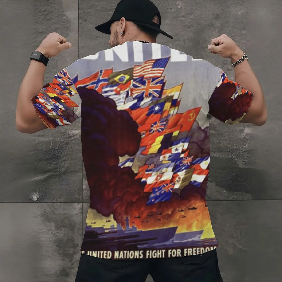 A Million Lights Xanadu Newton John Designed by PopRetroDisco Poster New Arrival Fashion Men's Short Sleeve All-Over Prin
