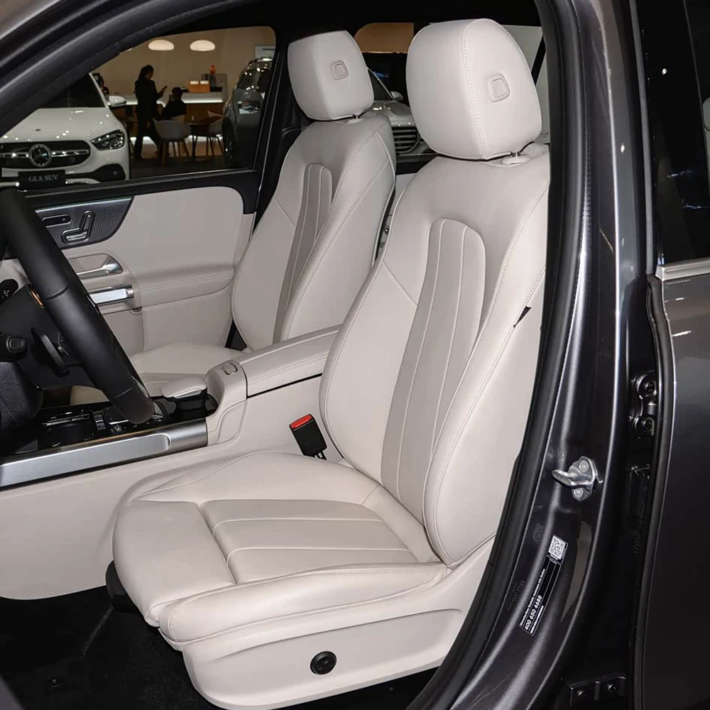 

Custom Car Seat Cover 5 seats For Mercedes Benz EQB X243 2022 2023 2024 2025 Full Covered Seat Cushion Seat Protective Covers