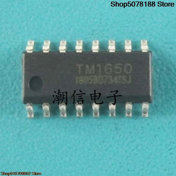 10pieces TM1650 SOP-16 8*4