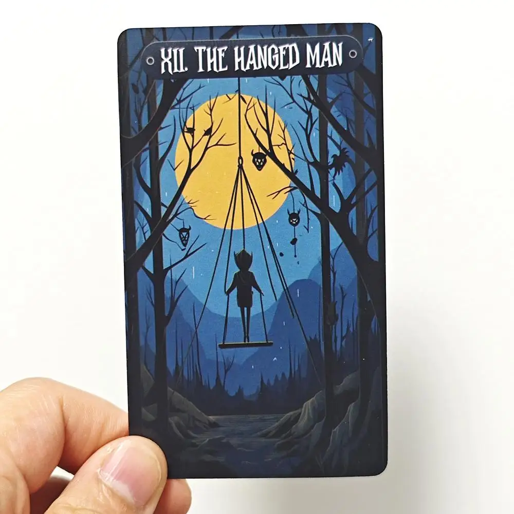 Tarot del mundo extraño de 10,3x6cm, trabajo de arte Original, 78 Uds., cartas de Tarot basadas en el sistema Rider Waite