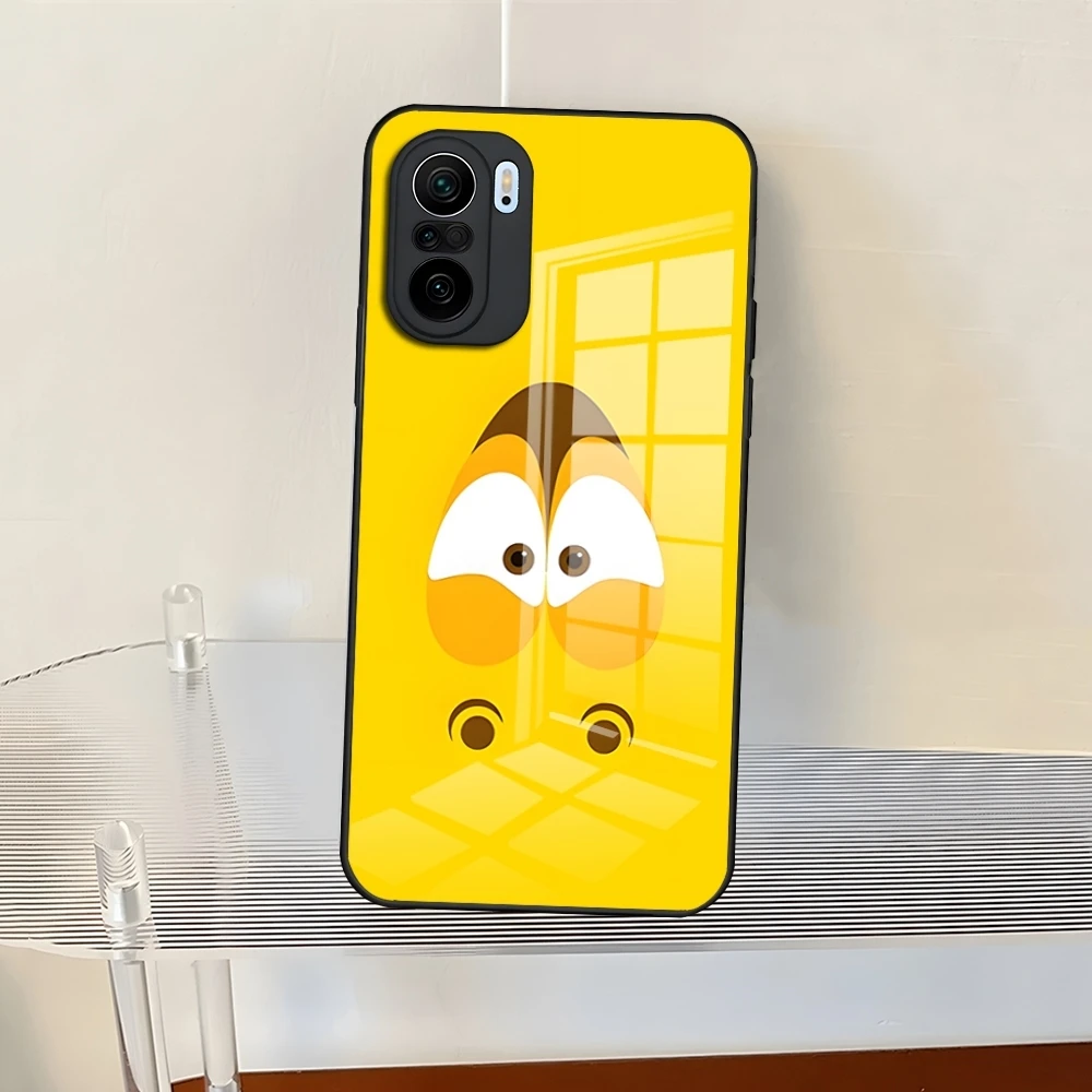 Funny Larva Animation Phone Case For Redmi 13 12 13c 12c Note 13 Pro Plus 11 12 Pro 10 12s 11s Tempered Glass Back Cover