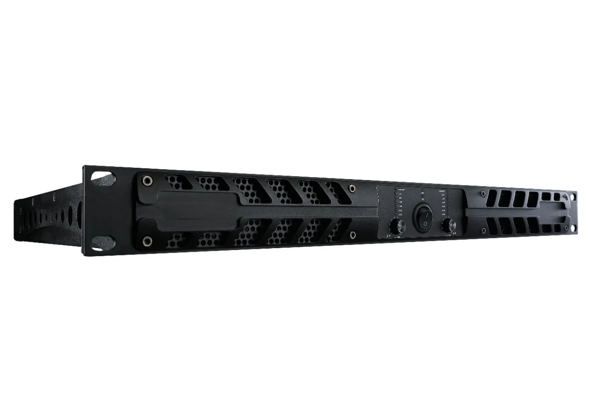 Professional 1U Two Channels Digital Power Amplifier 1600w Suitable for Performance Sound System