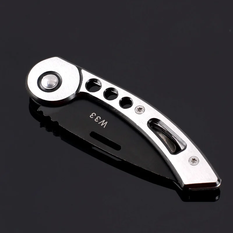 Stainless Steel Self-Defence Folding Blade Small Pocket Knives Military Tactical Knives EDC Multitool Hunting and Fishing Tools