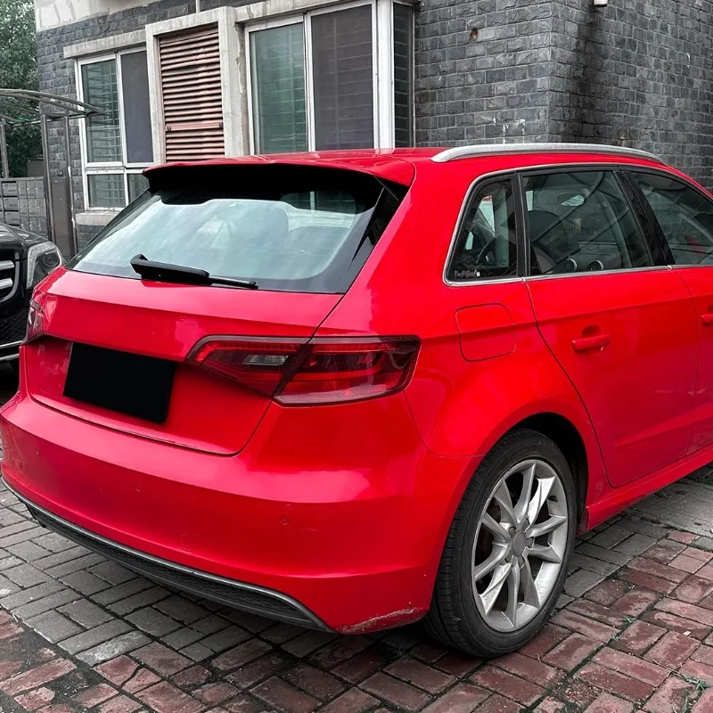 For Audi A3 S-Line Audi S3 8V 2013-2020 Hatchback (Not for A3 No S-Line) Car Widonw Side Splitters Rear 2pcs Rear Splitter Trims