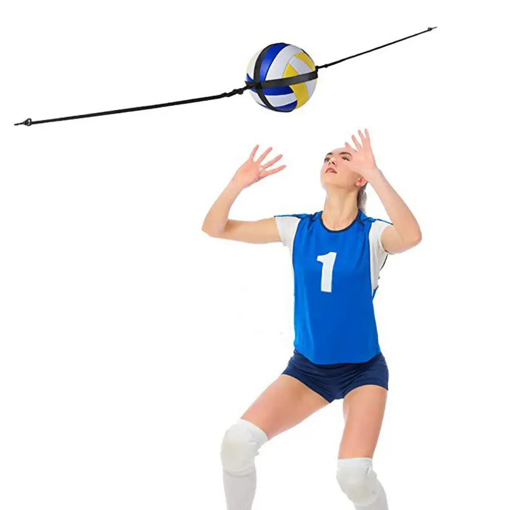 1Set Volleyball Spike Trainer Wear-Resistant Nylon Volleyball Training Strap Professional Practice Equipment for Vertical Jump