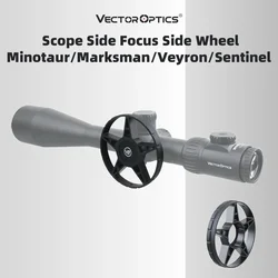 Vector Optics Fit Continental 30/34mm Scopes VictOptics S4 Line Aluminum Alloy Big Side Wheel Air Guns Riflescopes Accessories