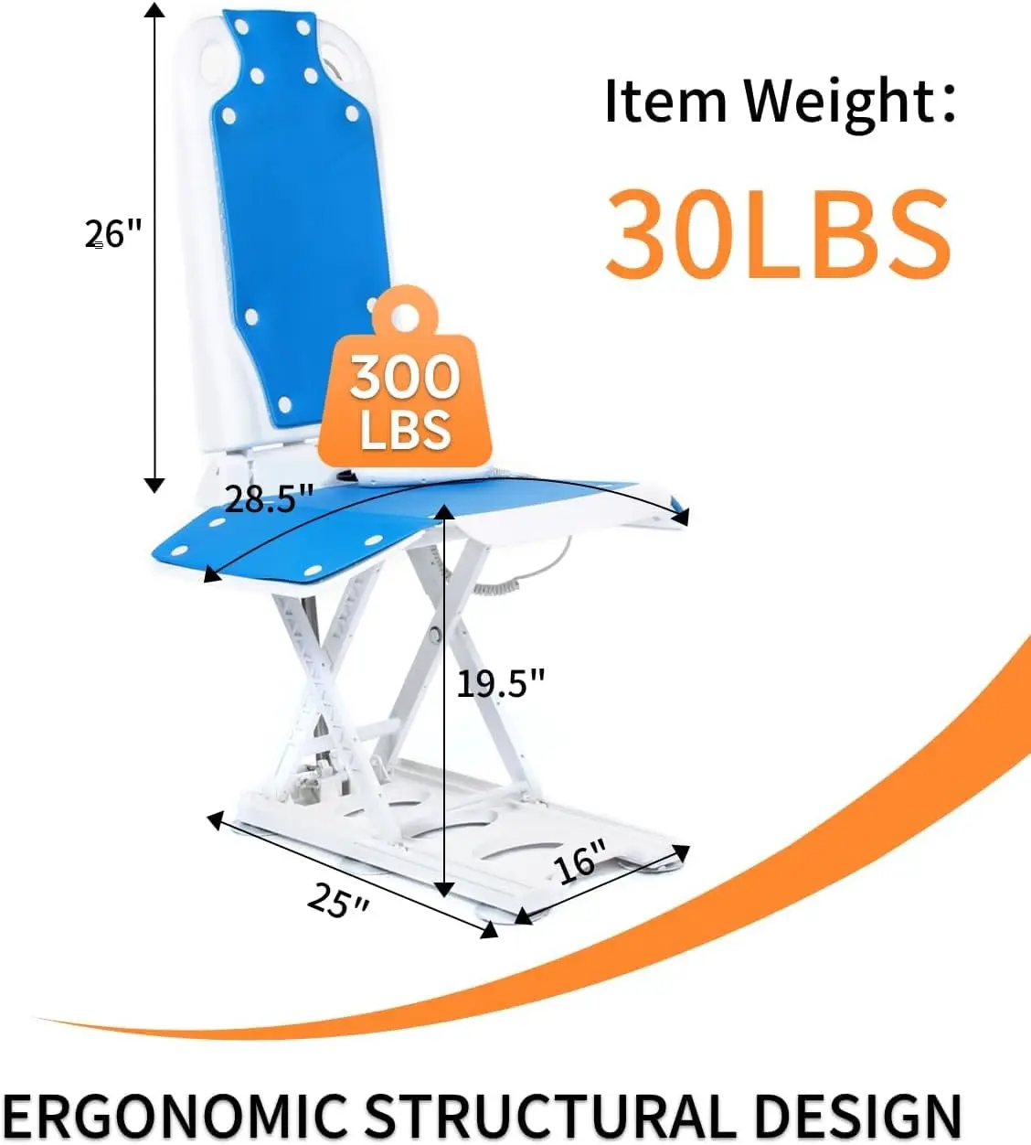 Get Up from Floor, Floor Lift for Elderly, Can be Raised to 20”, Help You Stand Up Again, Support