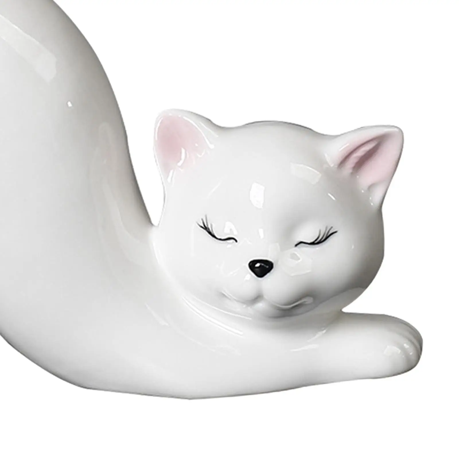 Cartoon Cat Flower Pot Plant Pot Ceramics Decoration Creative Animal Cat Vase