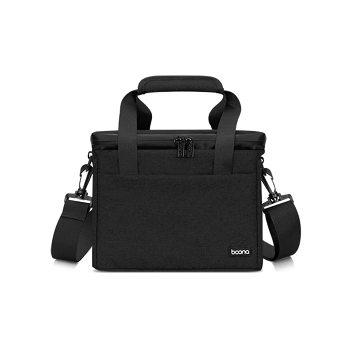Bolso impermeable para cámara DSLR, bolso de hombro para almacenamiento de lentes, bolso microúnico, equipo de fotografía, negro, S